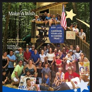 50% of profits go to Make-A-Wish Foundation!